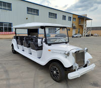 2024 Chine Voiture classique électrique vintage de luxe personnalisée 14 places Offre Spéciale à bas prix