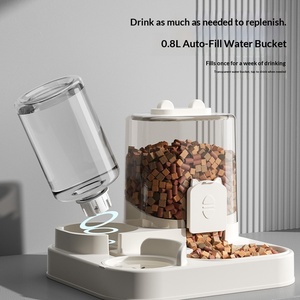 Nuovo Distributore Automatico Intelligente Transfrontaliero di Cibo e Acqua 2-in-1 per Gatti e Cani - Forniture per Animali Domestici - Product Image 5