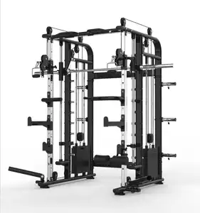 DZ028 Heimgebrauch und Fitness gebrauch Funktions trainer Smith Machine Squat Rack Multifunktion ale Fitness geräte