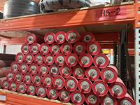 Nouvelle bande transporteuse à rouleaux en acier au carbone de marque HY, matériau en caoutchouc, garantie 1 an, origine CN/JIA, capacité 100 kg pour l'exploitation minière
