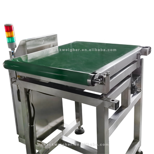 Báscula de control de peso automática Jingliang de acero inoxidable con cinta transportadora para bolsas de polvo y cajas grandes, IP67, 1g-30kg, precisión de 0.1g - Product Image 1