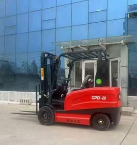 מלגזה חשמלית ליתיום במחיר מפעל 3 טון 2.5 טון 500 ק\\\"ג צמיג מלא הפעלה בישיבה הזזה צידית חשמלית - Product Image 2