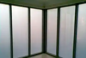 Embossed PVC Frosted Glass Film