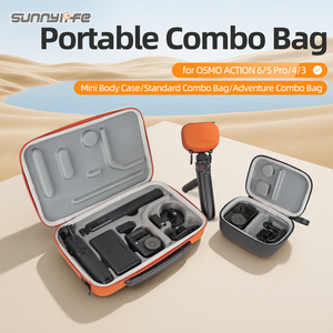 Estuche de Transporte Portátil Sunnylife, Mini Bolsa Combinada Estándar, Bolsas Combinadas de Aventura, Accesorios de Bolso para OSMO ACTION <span class=keywords><strong>6</strong></span> - Product Image 1