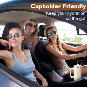 Modern Insulated <b>Coffee</b> Cup to Keep Warm or Cold Car <b>Bottle</b> Stainless Steel Thermos Mug Cup with Lid and Straw - Product Image 6