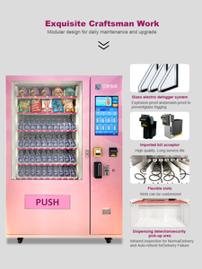 IMT mesin penjual otomatis Kombo mesin penjual minuman ringan mudah digunakan - Product Image 2