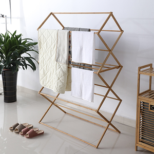 بيع بالجملة من الخيزران الخشبي الصديق 3 طبقات قابل للطي لتوفير المساحة العمودية - Product Image 6