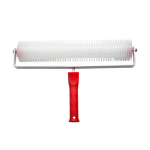 Spike Screeding outil de <span class=keywords><strong>peinture</strong></span> de décoration de sol à levier professionnel revêtement de sol époxy Spike Roller - Product Image 3