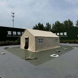 Tente tubulaire double couche en Oxford, personnalisable avec logo, pour 10 personnes, idéale pour le désert et toutes saisons, en promotion - Product Image 3