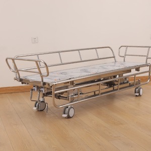 Cama <span class=keywords><strong>de</strong></span> Baño Médica Impermeable <span class=keywords><strong>de</strong></span> Acero Inoxidable y PVC Leho, con Ruedas Universales, para el <span class=keywords><strong>Cuidado</strong></span> <span class=keywords><strong>de</strong></span> <span class=keywords><strong>Pacientes</strong></span> Geriátricos y Ancianos, Camas <span class=keywords><strong>de</strong></span> Hospital - Product Image 2