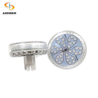 Nouveau Design 24V 4W SMD3535 RVB LED Point Lumière Étanche Comaleon LED Cabochon pour Amusement Lumières Décoratives pour Parcs À Thème