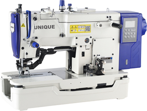Máquina <span class=keywords><strong>de</strong></span> <span class=keywords><strong>Coser</strong></span> Industrial Ojaladora Recta UN781E-2S con Motor <span class=keywords><strong>de</strong></span> Doble Paso - Product Image 3