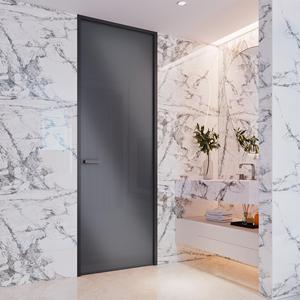 <span class=keywords><strong>Porta</strong></span> Scorrevole Pieghevole in Alluminio e Vetro Impermeabile, Minimalista e Moderna, <span class=keywords><strong>su</strong></span> <span class=keywords><strong>Misura</strong></span> per Uso Alberghiero - Product Image 2