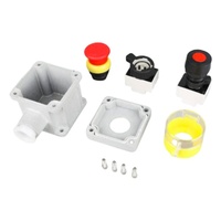 ATEX IP66 étanche anti-érosion WF1 interrupteur à bouton-poussoir anti-déflagrant 220V 380V G3/4 5A boîtier électrique de Type suspendu