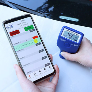 LS220 vernice spessore misuratore Fe/NFe rivestimento spessore metro 0.0-2000 di plastica blu 1 anno di garanzia - Product Image 6