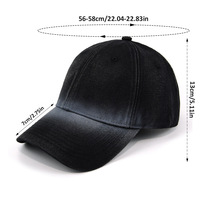 Gorra deportiva Wins Flying con visera curva personalizada, sombrero de sol de verano, gorra de béisbol con letras de grafiti en color degradado y parte superior suave