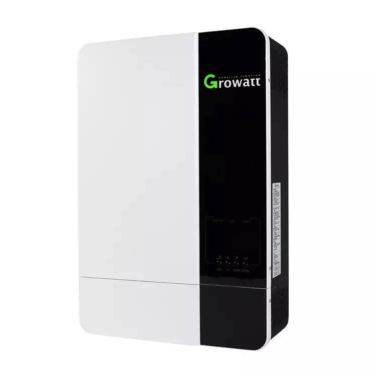 5kW 48V Off-Grid-Hochfrequenz-Hybrid-Wechsel richter Arbeiten ohne Batterie Growatt SPF ES Solar-Wechsel richter