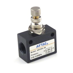 Airtac ASC loạt ASC100-06 ASC200-08 ASC300-10 ASC300-15 một cách khí nén van điều khiển lưu lượng không khí - Product Image 3