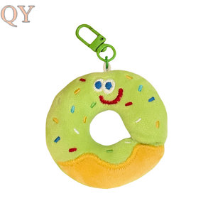 QY Cute Mini Food Plush Keychain Soft Stuffed Food Bag Charm <b>Car</b> <b>Key</b> <b>Ring</b> Kawaii Plush Pendant Gift Wholesale - Product Image 1