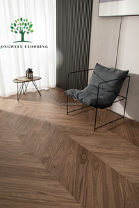 Pisos de madera Para พื้นไม้ปาร์เก็ตสีดำตกแต่งบ้านหรูหรา - Product Image 4