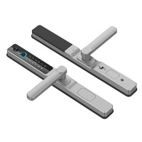 Sistema de control de acceso WiFi, lector de teclado de tarjeta RFID con pantalla táctil, cerradura de puerta de seguridad impermeable, sistemas de tarjeta de acceso independientes