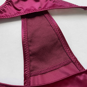 Tanga sexy de seda helada, suave y cómoda para mujer, de talle bajo, tipo <span class=keywords><strong>bikini</strong></span>, para fitness y deportes, venta al por mayor personalizada 1908T - Product Image 6