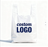 Kantong Kemasan Poli Logo Kustom, Kantong Belanja Plastik Poli yang Dapat Digunakan Kembali untuk Kemasan Kaos