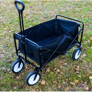 Opvouwbare Strand Camping Picknick Vouwwagen Tuin Strand Vissen <span class=keywords><strong>Trolley</strong></span> Kar - Product Image 3