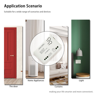 ZigBee3.0 Gateway Hub สวิตช์รีโมตคอนโทรลอัจฉริยะ,1 <span class=keywords><strong>CH</strong></span> 85-250V ตัวรับสัญญาณไร้สาย RF 110V 220V WiFi APP ที่เปิดประตูควบคุมด้วยเสียง - Product Image 5