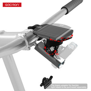 <span class=keywords><strong>Support</strong></span> de vélo multifonctionnel Gaciron H17 2 en 1 - Compatible avec les lumières <span class=keywords><strong>Garmin</strong></span>/GoPro/Gaciron, rotation réglable - Product Image 4