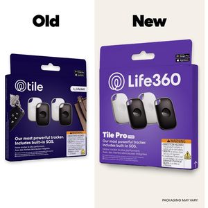 Localizador de llaves Life360 Tile Pro con seguimiento en tiempo real, control por aplicación para llaves, bolsos, Android e iOS - Product Image 2