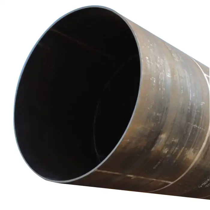 Pipa baja karbon lasan pipa baja 24 inci tabung pipa baja Spiral Ms untuk dijual dari India