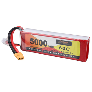 Rc Polymer <strong>Lipo</strong> <strong>Battery</strong> 11.1V 6S <strong>5000mAh</strong> 60C High Power for Rechargeable Remote Control Drones - Product Image 6