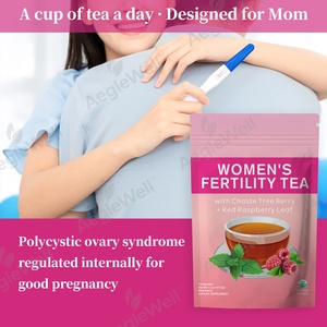 Aeglewell Thé pour la fertilité féminine Thé naturel à base d'herbes pour protéger l'utérus Thé pour la fertilité Thé chaud pour la désintoxication de l'utérus pour bébé - Product Image 5
