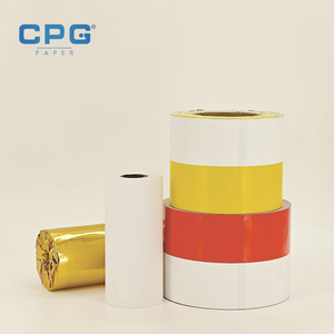 Papel Térmico para Fax de 210 mm x 50 m, 48 g/m², Resistente a la Decoloración, Precio de Fábrica, Rollo de Papel para Fax para Compañías de Seguros - Product Image 1