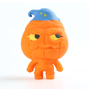 Juguete Sensorial Antiestrés de Calabaza de Halloween de 14 cm, Material TPR, Relleno de Arena, para Niños de 5 a 7 Años - Product Image 4