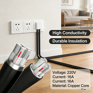 Câble <span class=keywords><strong>électrique</strong></span> à <span class=keywords><strong>prix</strong></span> d'usine, conducteur en aluminium, <span class=keywords><strong>gaine</strong></span> en PVC, 4 ou 5 conducteurs, étanche, pour installation de projets industriels - Product Image 1