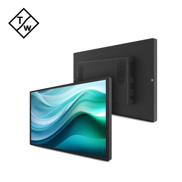 21.5 Inch Full HD IPS Panel LED Monitor Black & White Front Glass Multi-Touch Screen USB & DVI Interface New Product