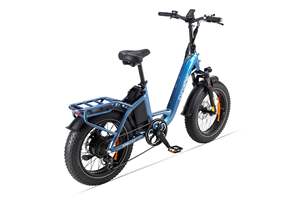 Bicicleta Eléctrica con Cuadro de Aleación de Aluminio, Batería de Litio de 48V, Sistema de Frenos de Disco, Actualizada, Tipo Rumble <span class=keywords><strong>Cyrusher</strong></span>, con Neumáticos Gruesos - Product Image 5