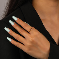 Bagues ajustables Damila en argent sterling plaqué or 18 carats avec zircon cubique et pierre de naissance, pour femmes - Vente en gros