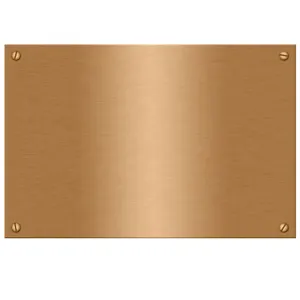 Customized 15mm Thickness 6n Copper Round Plate Board 3mm 99.99 Pure Bronze Copper Sheet Metal / Pure Copper Plate