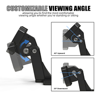 Support de navigation GPS NICECNC pour KTM 790 Adventure 2024, support de téléphone réglable pour KTM 890 Adventure R 2023-2024