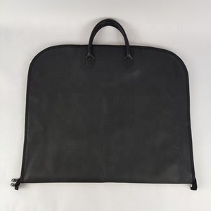 Foldable and Portable Garment Bags Plastic Suit <strong>Garmant</strong> Bag Cover Garment Suit Carrier Bags with logo - Product Image 1