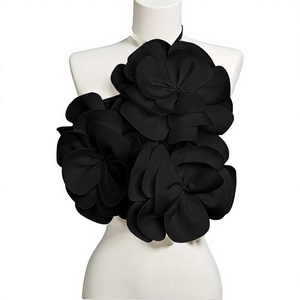 Nouveau débardeur vintage en mousseline à imprimé animal, style national, printemps-été 2023, pour femme, court, sans col, sexy, à fines bretelles - Product Image 3