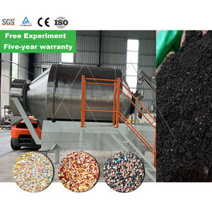 Mezclador de tornillo de acero inoxidable para línea de producción de mezcla de fertilizantes Motor de procesamiento químico y rodamiento de alta eficiencia - Product Image 5