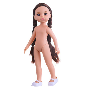 Poupée Reborn American Girl de 12 pouces, corps en vinyle, design petite fille, jouet DIY pour enfants de 4 à 6 ans, vente directe d'usine, produit très demandé à l'international - Product Image 5