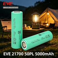 Batería de Litio Cilíndrica Safe Eve 21700 50PL 5000mAh con Protección PCB para Cámaras Digitales y Videocámaras