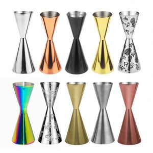 Jigger de Bar para Cócteles de 1+2 oz, Personalizable con Logotipo en Color, Sin Soldadura, de Acero Inoxidable 304, Taza Medidora de Vino para Mixólogos - Product Image 2