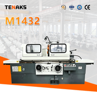 Machine à rectifier cylindrique universelle de haute précision TENAKS M1432, engrenage moteur 380V/220V/110V, garantie 1 an, cône central MT4
