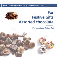 Machines de production automatiques de décoration et d'enrobage de chocolat 3D LST avec tunnel de refroidissement, machine de boulangerie pour chocolat, pour fabricant de lait de noix